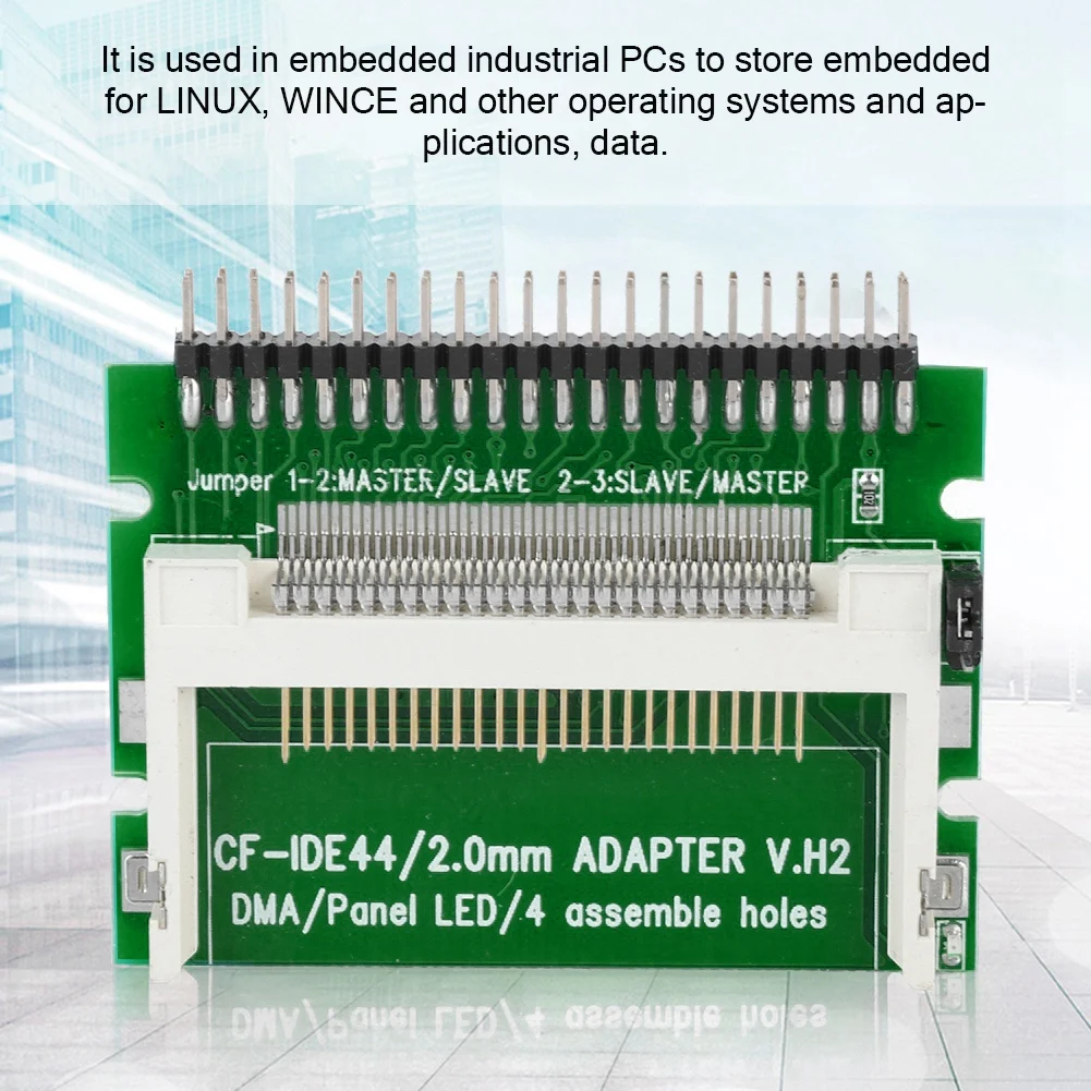 Compact Flash CF карта памяти до 2,5 дюймов 44 Pin IDE ноутбук SSD HDD адаптер карта для ноутбуков адаптер карты