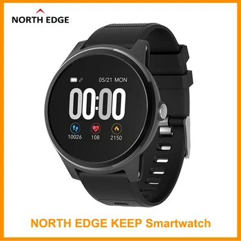 

North Edge Keep E101 Smart Watch EGG & PPG Heart Rate Sleep Monitor Bluetooth Picture IP67 Waterproof VS Apache Smartwatch