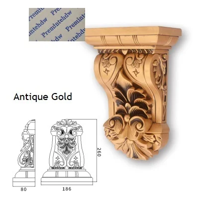 5 Европейская пластиковая стальная композитная рельефная корбель Corbels архитектурная мебель Украшение Золото Серебро антикварная ручная роспись - Цвет: 5