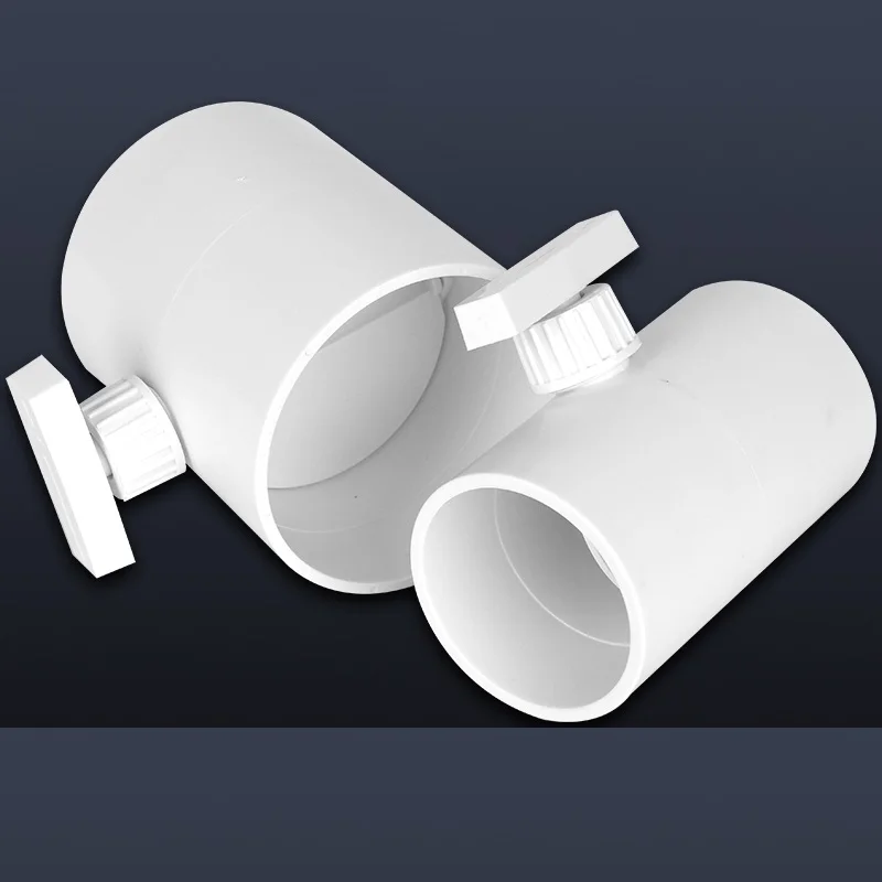 Ручной пластиковый воздушный демпфер ОВКВ 75 200 мм объемный клапан для