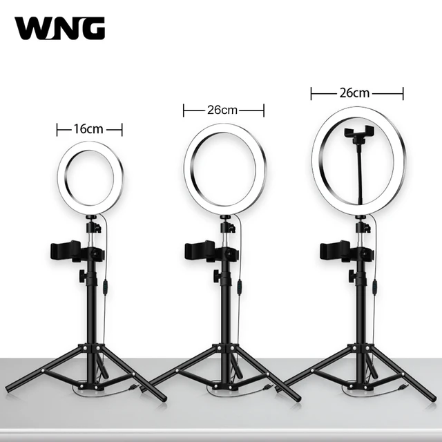 Rechargeable Portable Ring Light | CJ GLOBAL Inc
