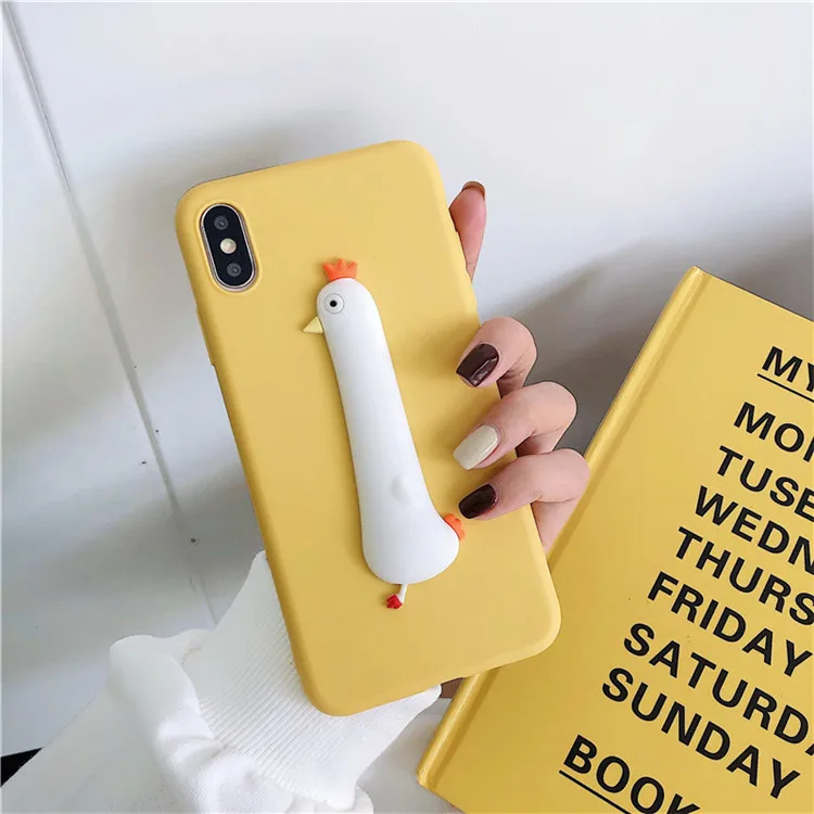 Chick Yellow Чехол с 3D динозавром, цыпленком из мультфильма, конфетами для huawei Nova 5T 5i 5Z 5 Pro 4 4e 3 3i 3e 2 Lite 2 PlusCoque, мягкий чехол из ТПУ - Цвет: Chick Yellow