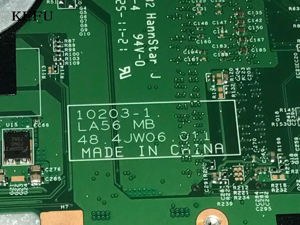 KEFU сток, 10203-1 LA56 MB 48.4JW06.011 для lenovo B560 материнская плата для ноутбука, GT310M 1GB(не подходит v560, квалифицированный ОК