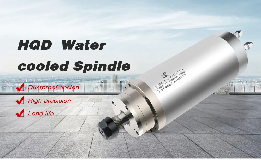 

3.2kw Water Cooling Spindle for Small Size 3d 6090 Wood Cnc Router