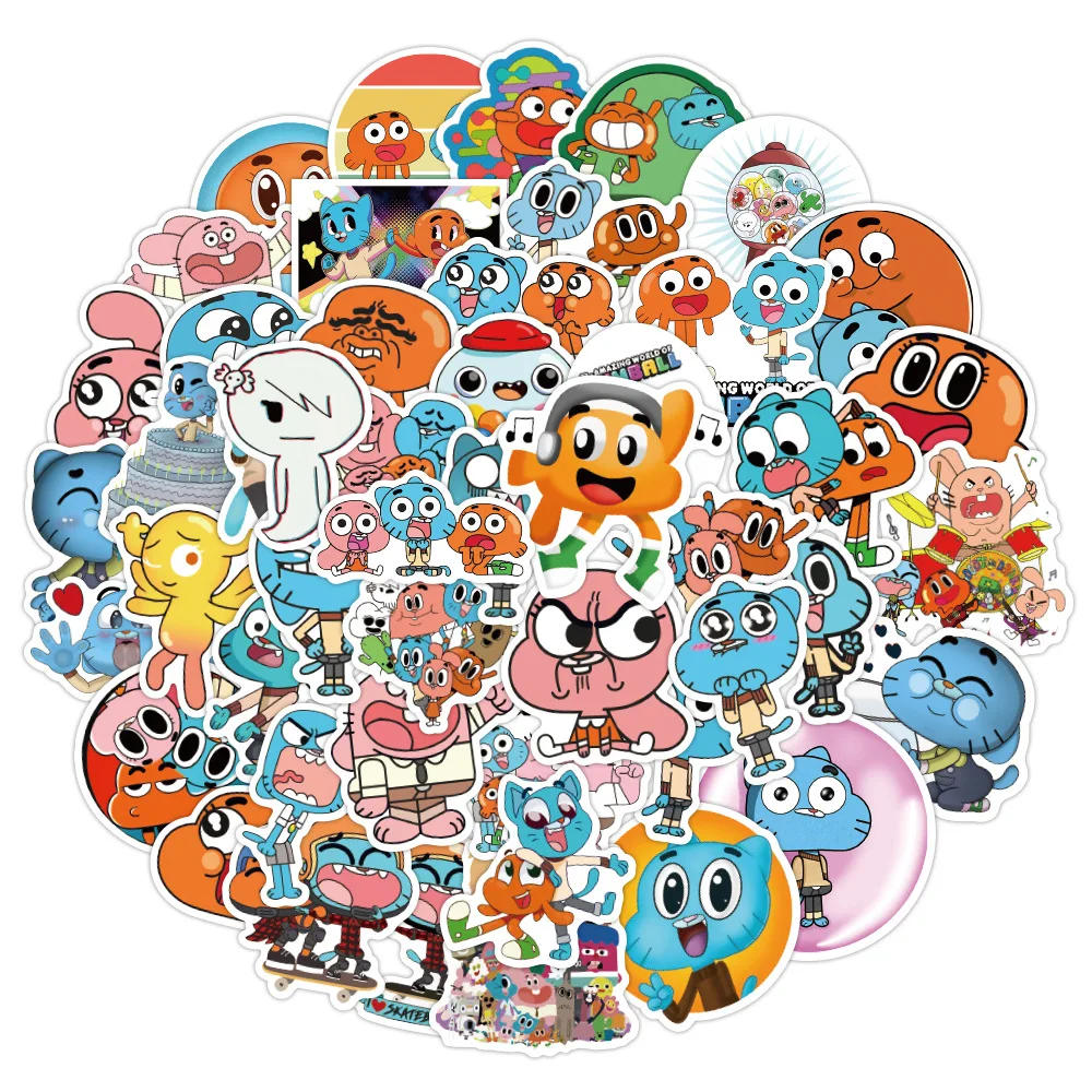Cat Stickers 10/50pcs Classic Animation Cartoon Amazing Cat Sticker Decal for DIY Guitar Laptop Luggage Car Fridge