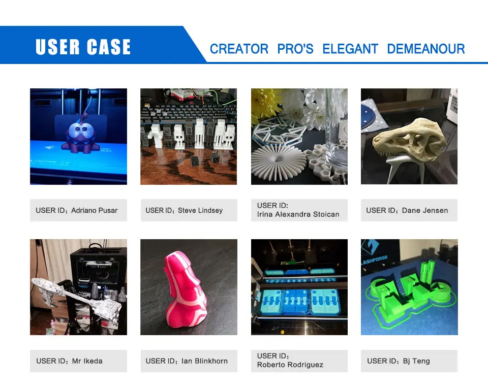 Новинка! Flashforge Creator Pro 3d принтер с открытым исходным кодом двойной экструдер W/2 катушки