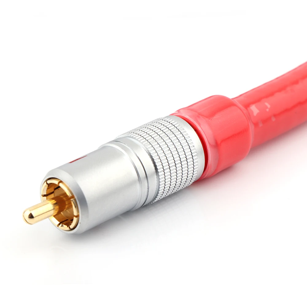 8N OFC ортофон Hifi коаксиальный кабель Высокое качество DAC 75ohm hifi Цифровой RCA кабель|rca