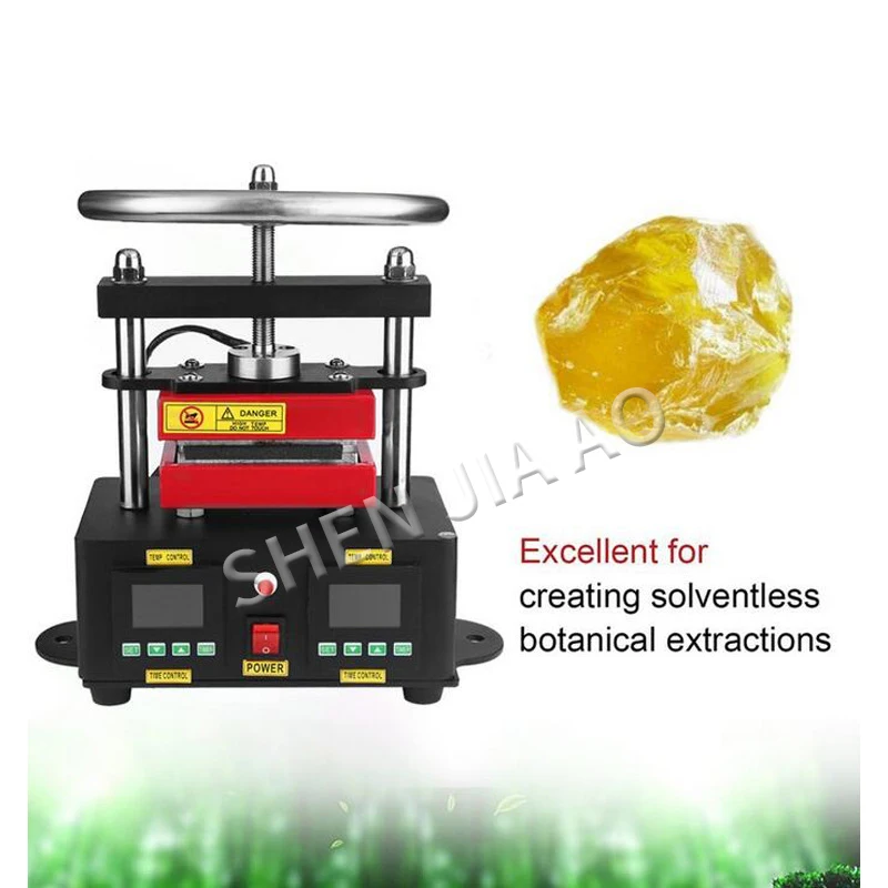 

1PC M220 Hand-rotating Pressure Machine Hot Rosin Upper And Lower Plates 6 * 12CM Two Sided Heating Heat Press Machine 220V/110V