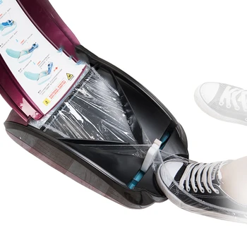 

Automatic Shoe Cover Machine Intelligent Household Disposable Shoe Films Machine Chargeable Foot Tread Shoe Cover Dispenser