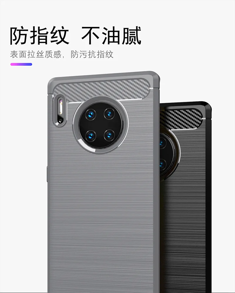 Для huawei mate 30 RS чехол Силиконовый прочный защитный мягкий чехол для mate 30 RS защитный чехол для телефона Fundas Coque