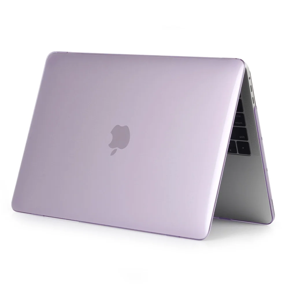 Прозрачный чехол с кристаллами для Apple Macbook Air Pro retina 11 12 13 15, чехол для ноутбука с сенсорной панелью+ прозрачная пленка для клавиатуры