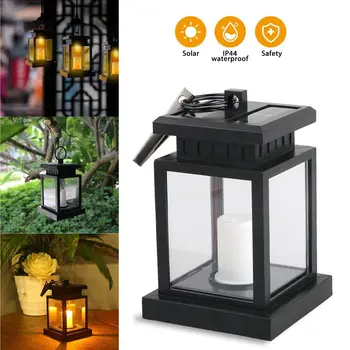 

Outdoor Candle Lantern Solar Lamp Umbrella Hanging Lamps Solar Powered Led Bulb Lawn Path Landscape Solar Garden Lights Lighting