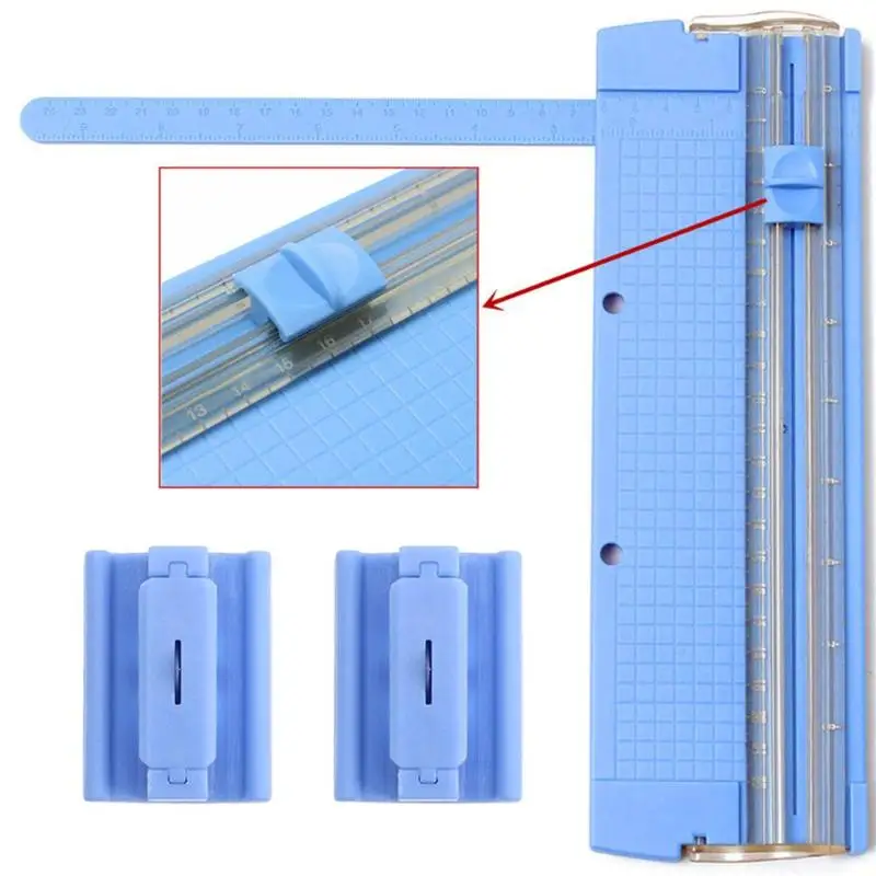 

Portable A4 Precision Paper Card Art Scrapbook Trimmer Photo Cutter Knife Cutting Mat Blade Paper Card Home Office Trimmer Kit
