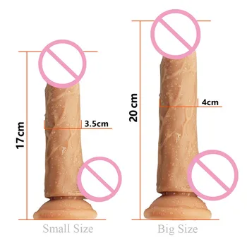 EXVOID With Suction Cup Sex Toys for Women 200mm Huge Penis Realistic Dildo Female Masturbator Artificial Cock Real Dick 6