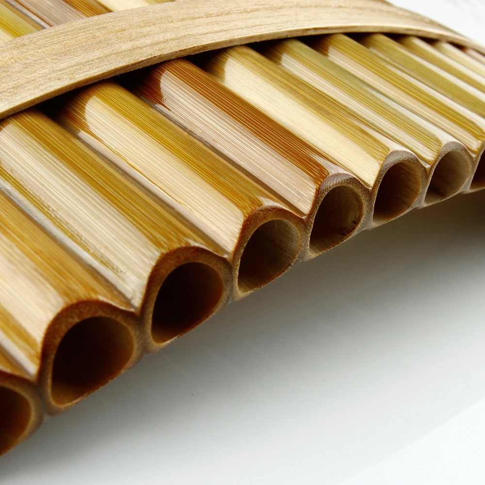 Pan flute bamboo 18 pipes F Key