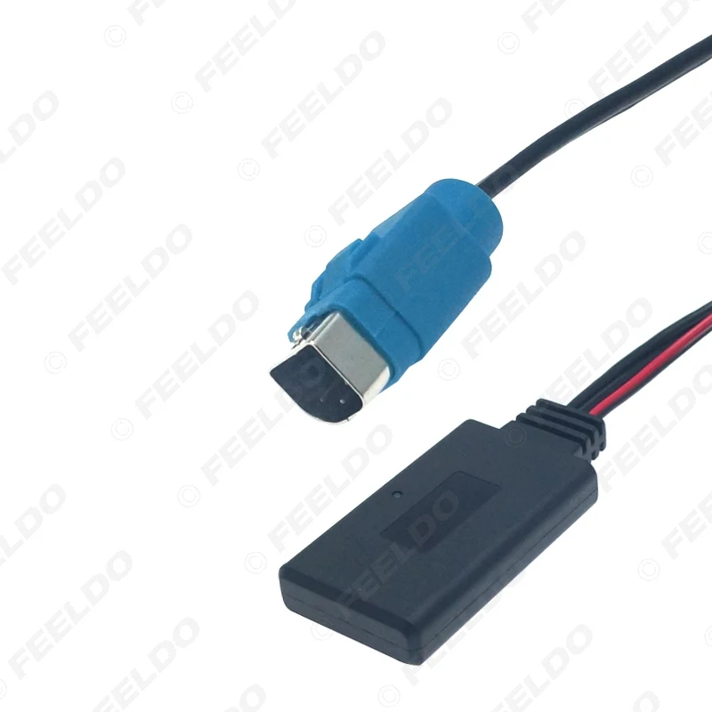 FEELDO автомобильный аудио Радио беспроводной Bluetooth модуль приемник Музыка AUX адаптер для KCE-237B 123E/101E/102E/105E/117J/305S AUX кабель