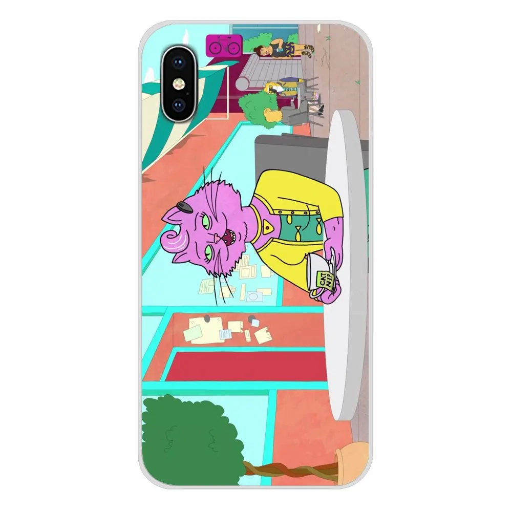 Конь БоДжек принцесса Кэролин аксессуары чехол для Huawei NOVA 2 3 2i 3i Y6 Y7 Y9 премьер-профессионал GR3 GR5 Y5II Y6II