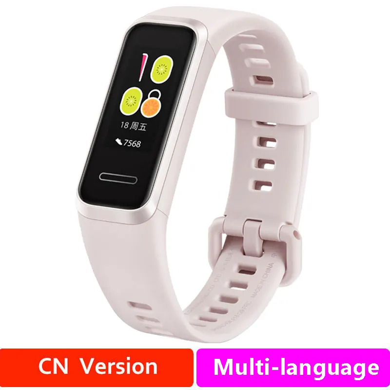 CNband4P Huawei Band 4 USB зарядка смарт-браслет пульсометр монитор здоровья шагомер многоуровневый циферблат Носимых устройств глобальная версия - Цвет: CNband4P