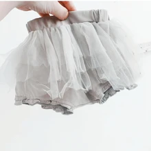 1AL887 шорты для маленьких девочек с сеткой; летние штаны