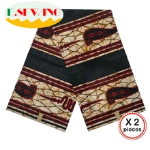 Настоящий голландский настоящий воск ткань Анкара африканская ткань 12 ярдов Хлопок Воск Принт Гана Нигерия для африканских платьев пэчворк 05