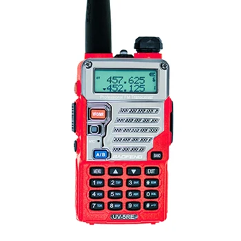 

Baofeng UV-5RE Walkie talkie Dual Band Ham Radio Handy Transceiver VHF UHF talkie walkie Red