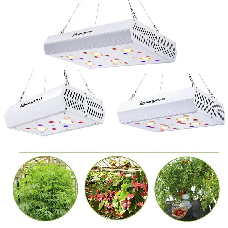  400W 800W 1200W LED Grow Light 3000K COB Full Spectrum including UV IR Daisy Chain For Indoor Hydro - 4000086232442