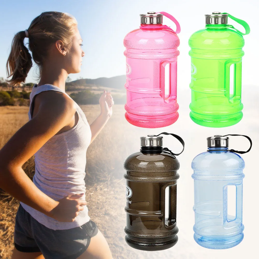 NICEYARD 2.2L большая емкость бутылка для воды Велоспорт Кемпинг Бутылка для спорта на открытом воздухе тренажерный зал пространство Половина галлонов Фитнес Тренировочные бутылки