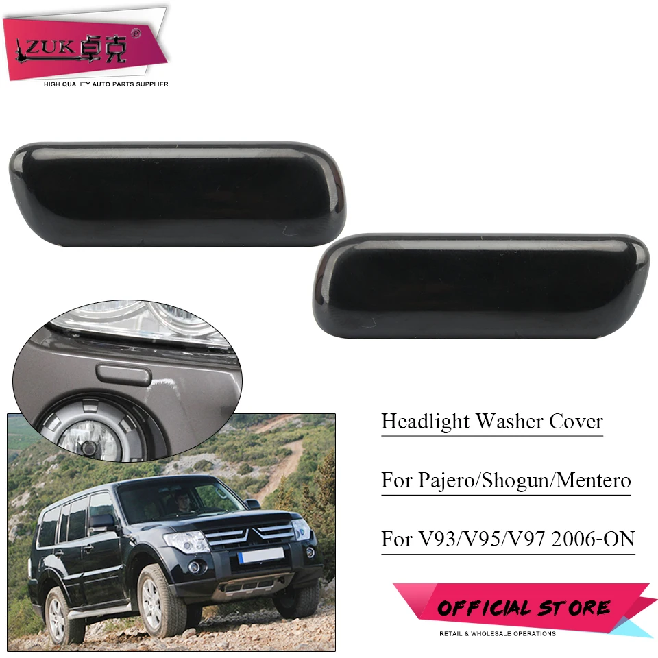 Налобный фонарь ZUK крышка-распылитель для Mitsubishi Pajero Shogun V96 V97 2006-2019 | Автомобили и