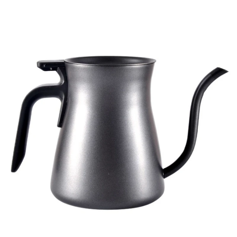 

900Ml Stainless Steel Drip Type Hand-Washing Pot Set Coffee Pot Fine Mouth Pot