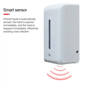 

1PC1000ML Automatic Sensor Hand Disinfection Machine Touchless Wall-mounted Soap/Spray/liquid Hand Cleaner Machine