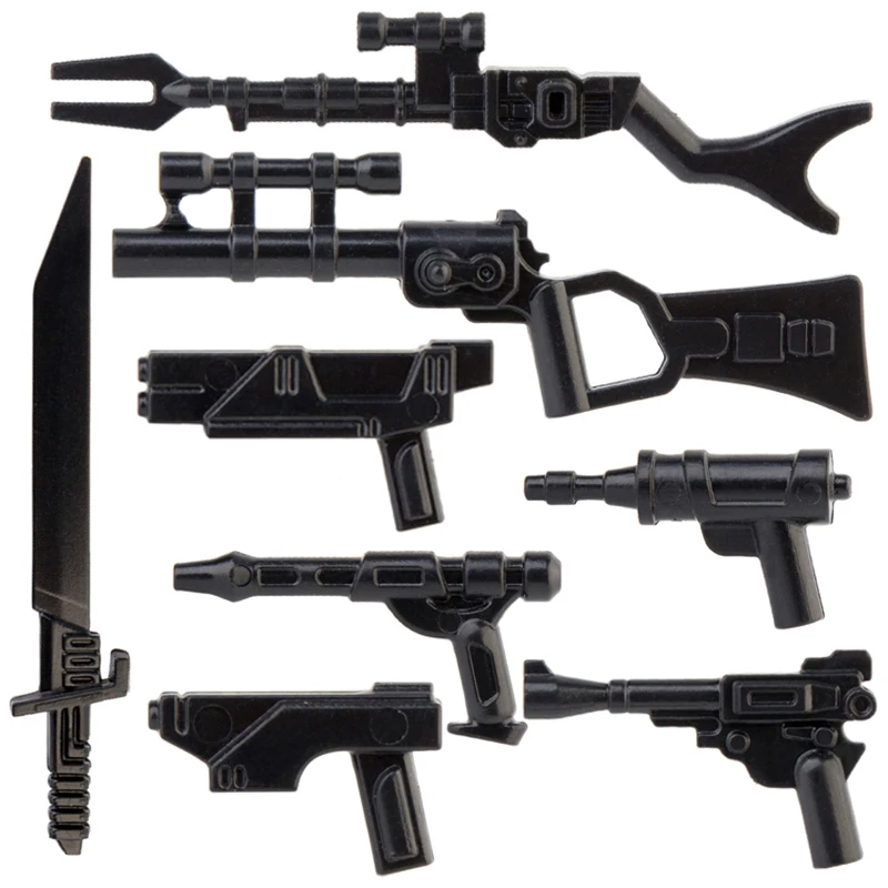 Koruit Mandaloria серии фильмов оружие для 4 см мини куклы визла Darksaber Blaster MOC строительные