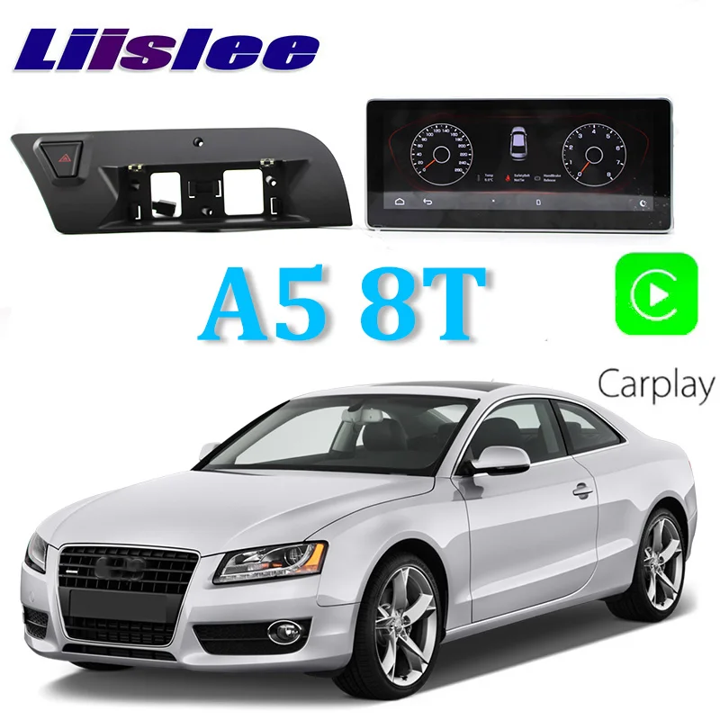 Liislee Car Multimedia Player NAVI per Audi A5 8T 2007 ~ 2016 auto originale MMI Touch Radio Stereo CarPlay navigazione GPS