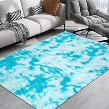 Хлопковый ковер для гостиной/спальни 40x60 см, современный прямоугольный ковер, мохнатый ковер для детской комнаты, домашний плюшевый ковер, Декор