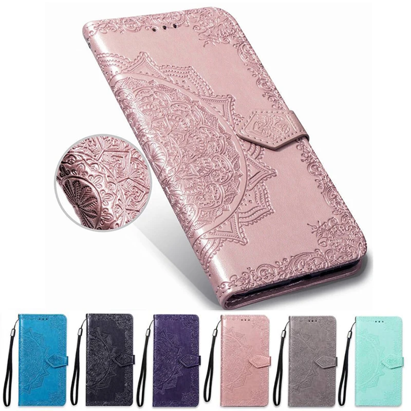 

Wallet Cover Flower Leather Case for Asus Zenfone 4 Selfie Pro ZD552KL ZD553KL ZB553KL 4 Max ZC520KL X00HD ZC554KL ZE554KL Cases