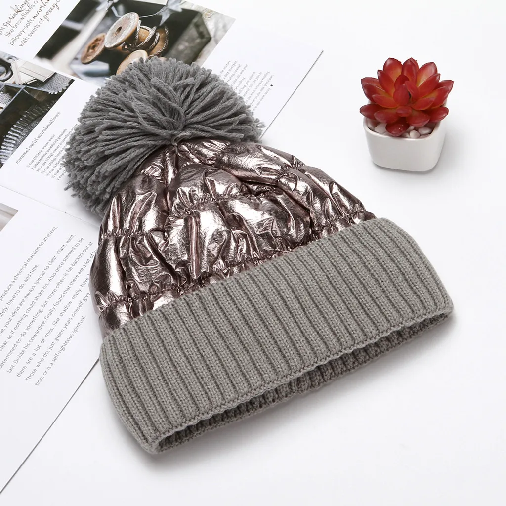 Новые модные зимние шляпы для женщин beanie воротник плюс дикая Толстая теплая вязанная шапочка теплая Skullies Beanie для женщин cap czapka zimowa