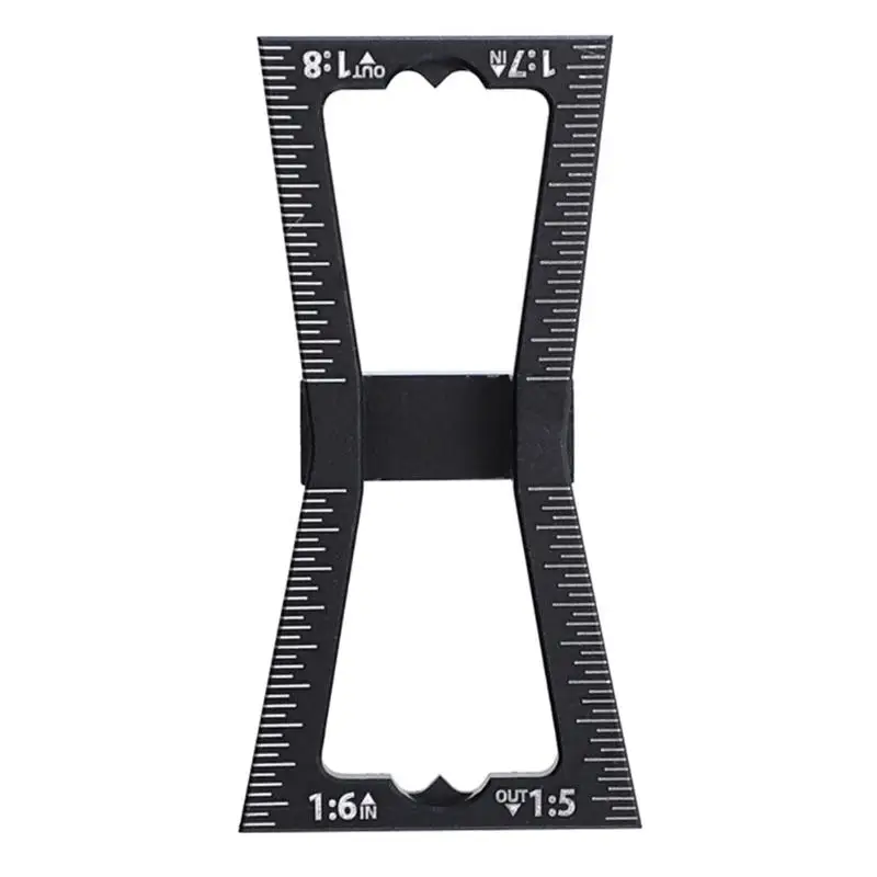 

Portable Woodworking Dovetail Gauge Wood Marking Connection High Hardness Corrosion-resistant Ruler Carpentry Tool Guide Tool