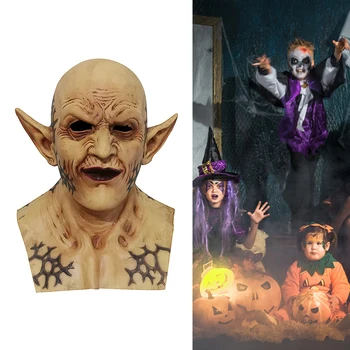 

COS Halloween mask movie props tactical mask funny comfortable horror mask yellow ghost mask