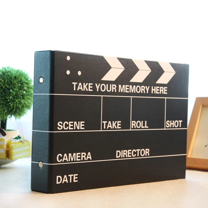 10 дюймов DIY Фотоальбом черные свадебные фотографии детей семья любителей подарок