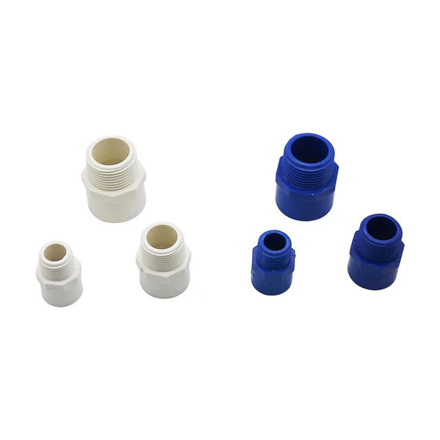 1/2 "3/4" 1 "Külső Szál A Belső Átmérőjű 20/25/32 Mm -Es Hím Bsp Adapter Vízcsövek Szerelvényei Pvc Tömlőjavító Csatlakozó - Image 3