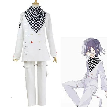 

Cosplay Danganronpa V3 Ouma Kokichi Costume Japanese Anime Game School Uniform Outfit Clothes Halloween Carnival Props
