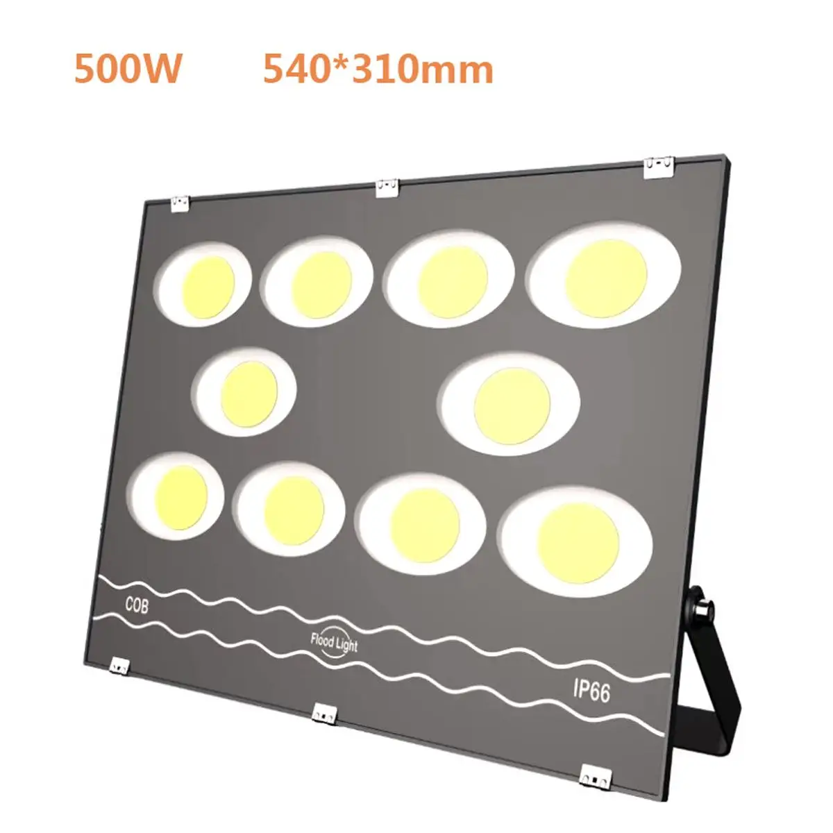 500W IP66 Водонепроницаемый потолочные светильник 500/200/100/50 Вт Светодиодный прожектор светильник открытого ландшафта настенный светильник Cob светодиодный светильник Профессиональный светильник Инж - Испускаемый цвет: 500W