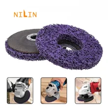 Disque en Poly pour peinture, 125mm, roue Abrasive, pour meuleuse d'angle, polissage, métal, motos, voiture