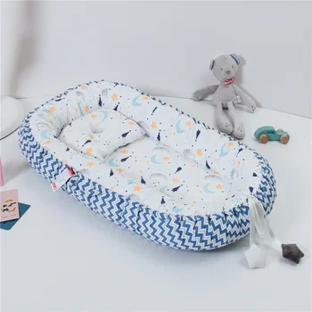 

Portable Baby Bed Tissu Coton Baby Nest Reducteur De Lit Bebe Crib Baby Bed Cuna De Viaje