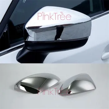 

For Mazda Cx-5 Cx5 2017 2018 Chrome Rear View Side Door Mirror Cover Cap Trim Molding Garnish Overlay Decoration Styling