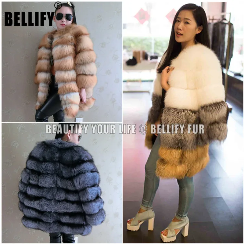 Лидер продаж роскошные европейские шубы из натурального красного лисьего меха