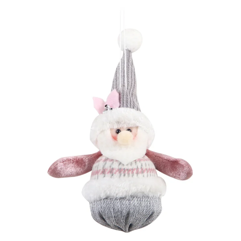 Christmas Angel Plush Doll Cute House Ornaments Christmas Tree Decorative Accessories - Цвет: F