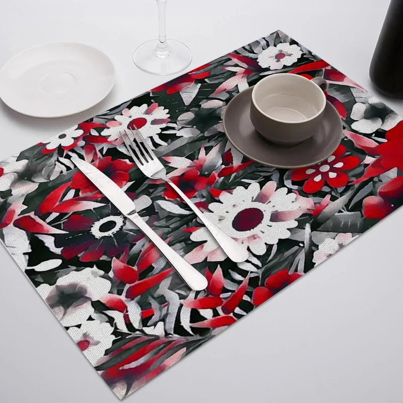 Fuwatacchi коврик для обеденной посуды, пластиковый коврик для стола, подстилки, подстилки для посуды, кухонные аксессуары, подстилка для стола - Цвет: PC1772
