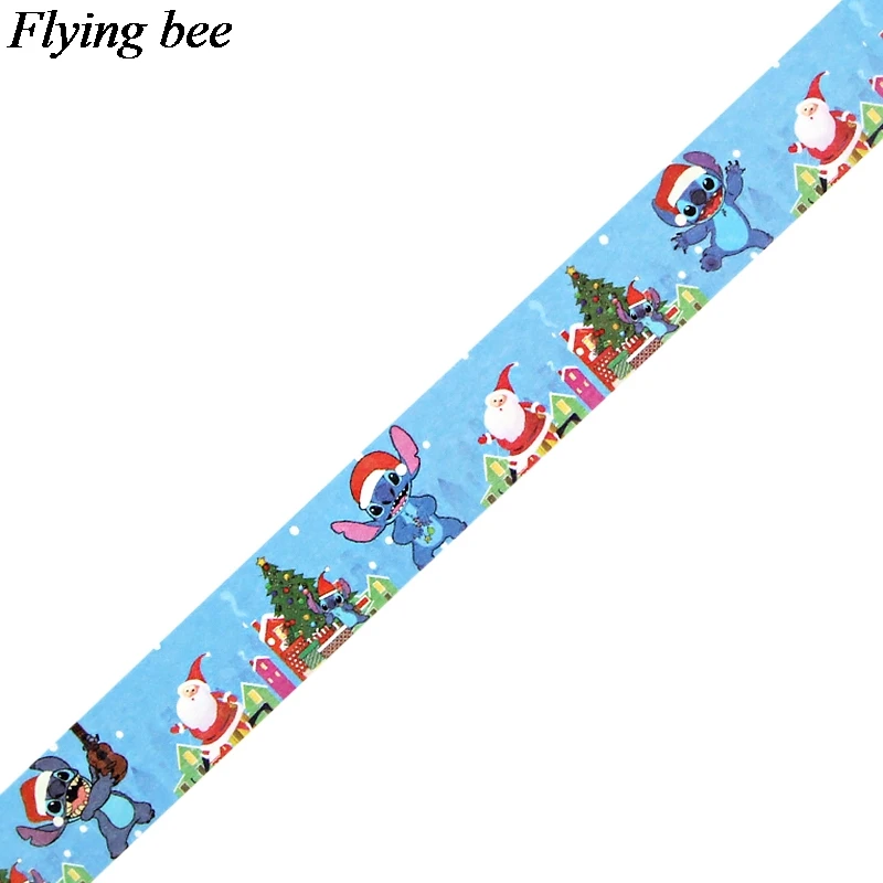 Flyingbee 15 мм X 5 м стежок с Декоративный Рождественский скотч бумага DIY декоративная клейкая лента канцелярские маскирующие Ленточные принадлежности X0748