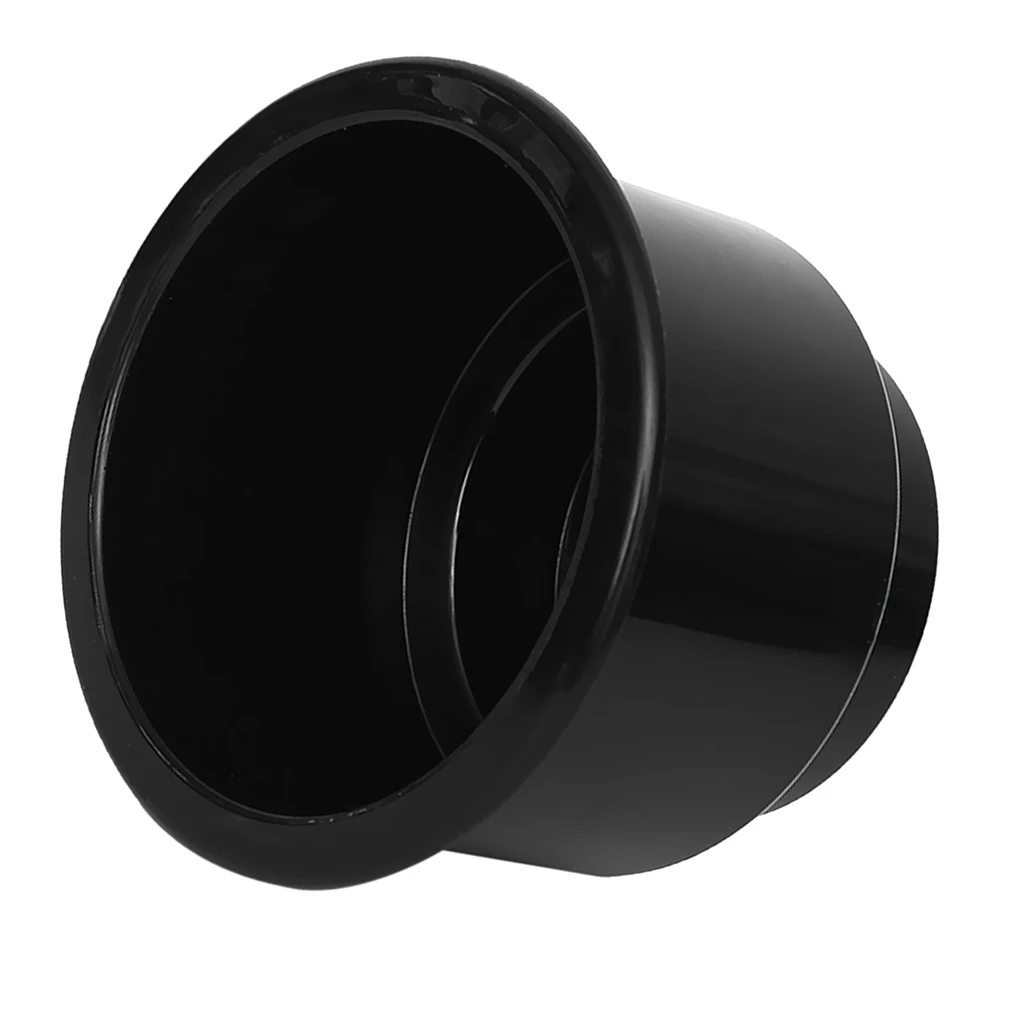 Black No Holes Dashboard Cup Drink  Support Mount Boat Marine RV