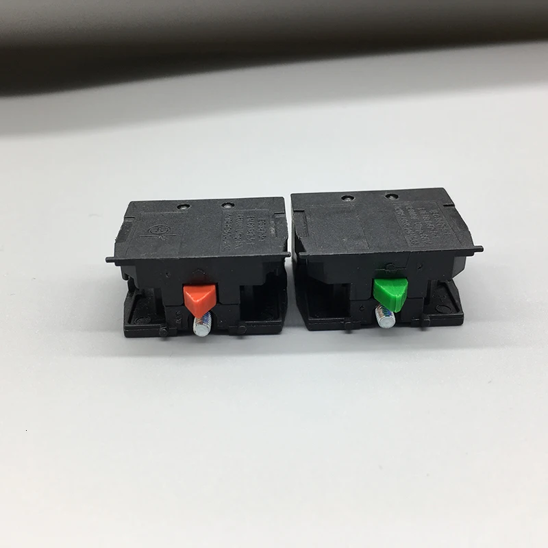 Bloco de contato do interruptor de botão,